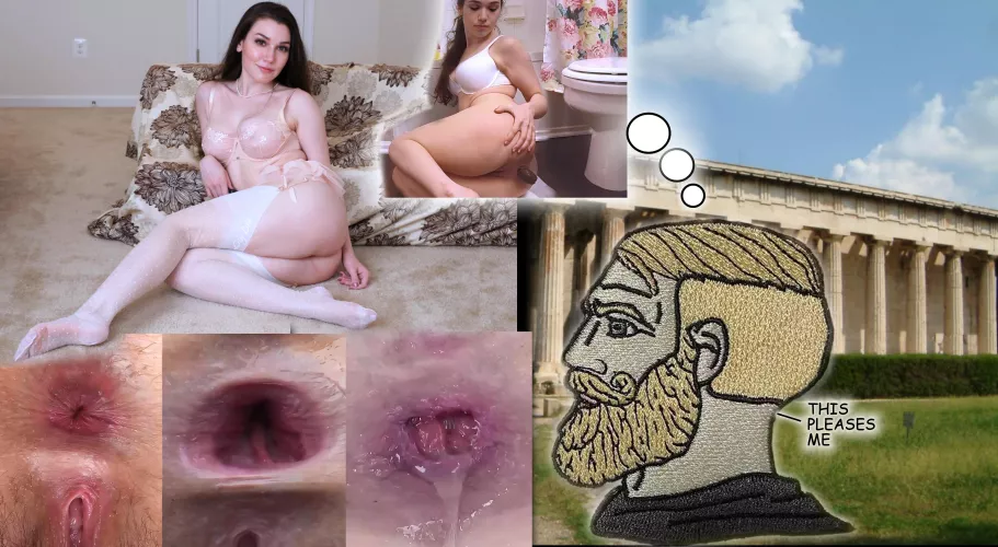 Besides enjoying the usual fare, what advanced ItsHerAssholers imagine when they see a beautiful woman by Destined2SuckAsshole