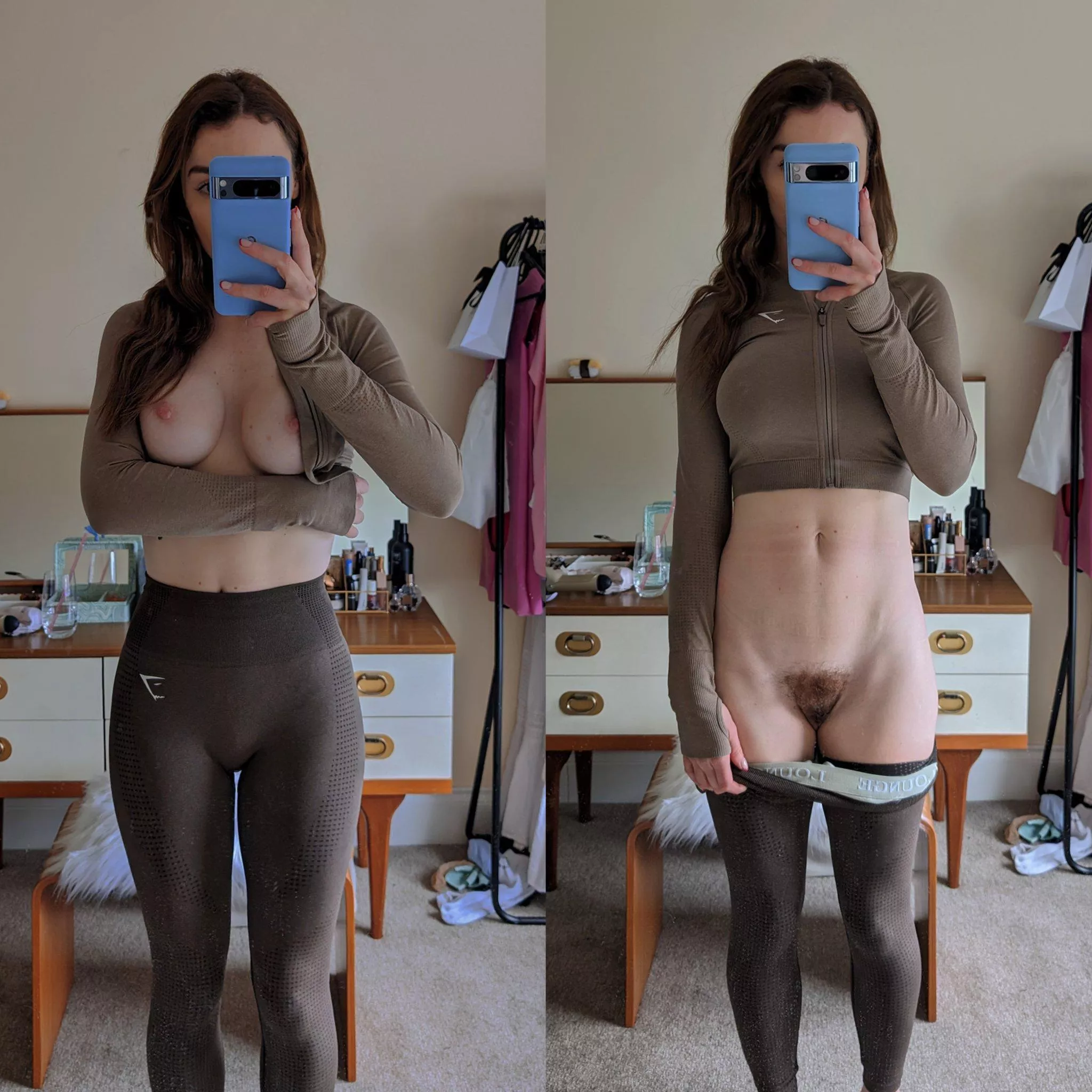 Bet you didn't expect me to have a hairy pussy posted by fox_tilly_