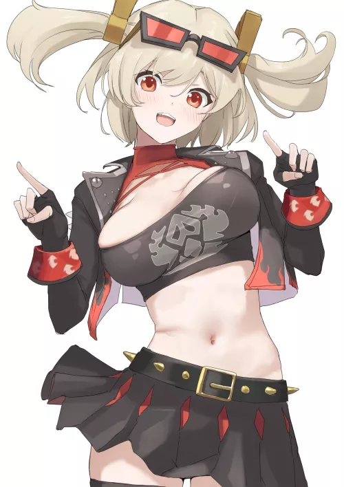 Burnice [Zenless Zone Zero] by CheetahSperm18