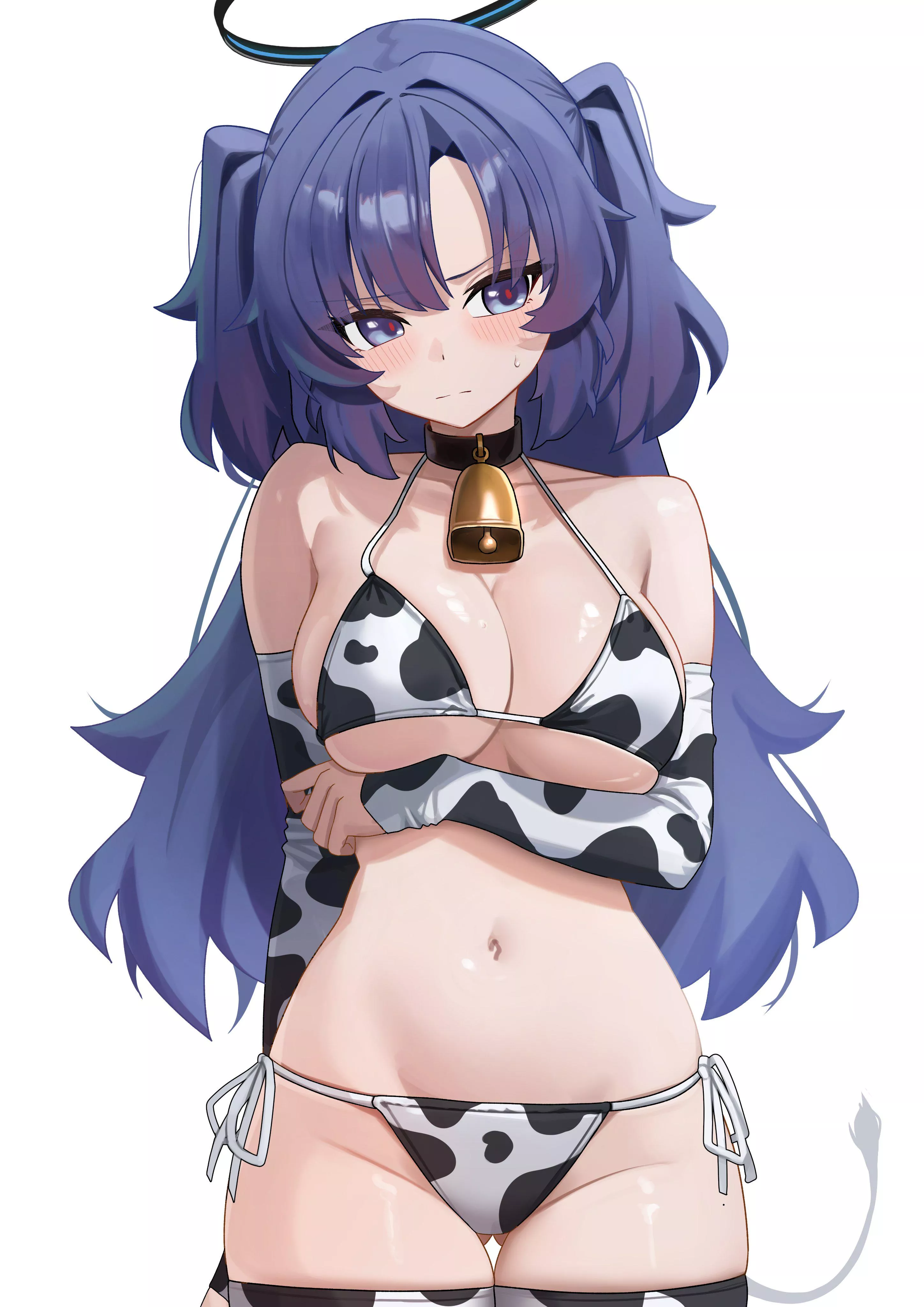 Cow print bikini Yuuka posted by xSaviour_N