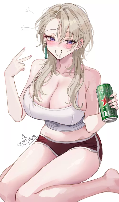 Cracking Open a Heineken  by CheetahSperm18