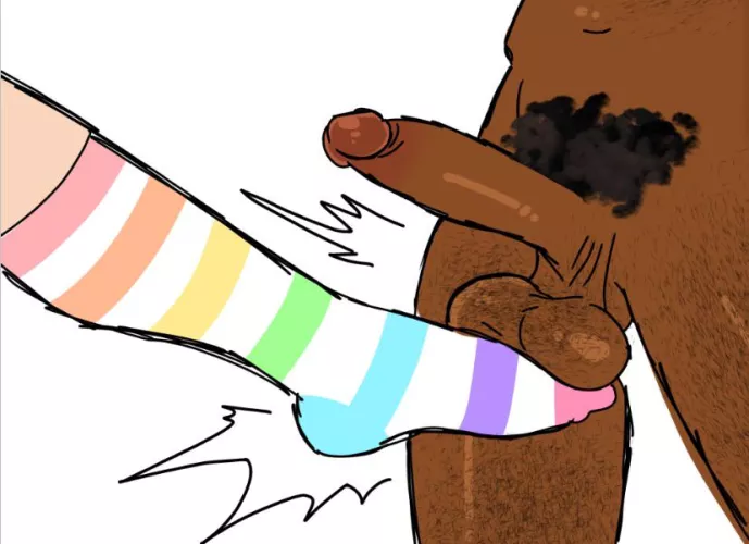 Cute Sock Busting A Pair of Nuts!!🥜 🧦💥 by AskAromatic428