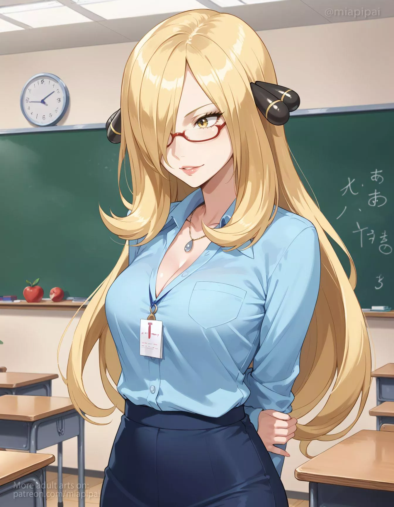 Cynthia from Pokemon posted by miapipai