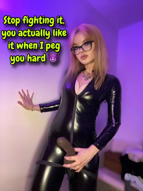 Don't fight it [oc] by Missmaudedoll