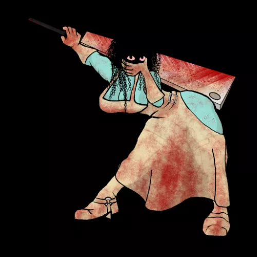 (Feedback Requested) First Turn-Based RPG Monster  by seamonkeymadnes