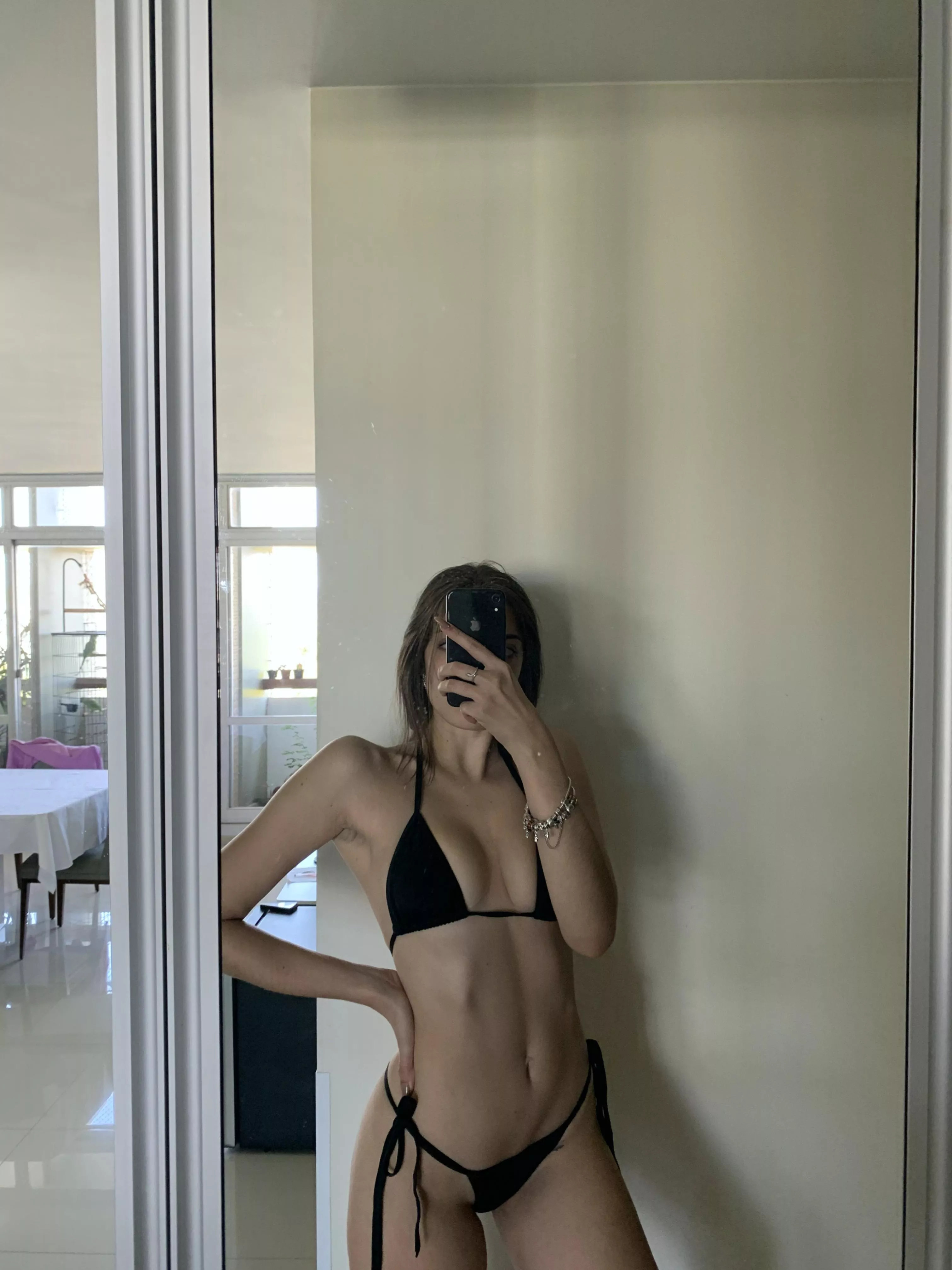 Feeling bold in this swimsuit posted by ElegantMakeupMuse1