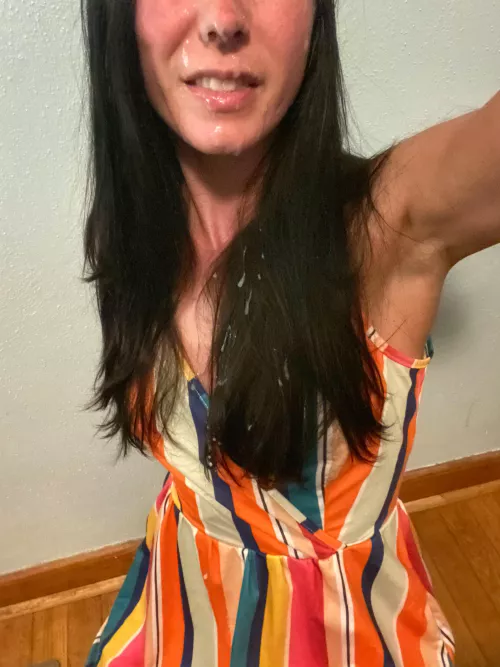 Forgot to put my hair up for this! by ctsharing