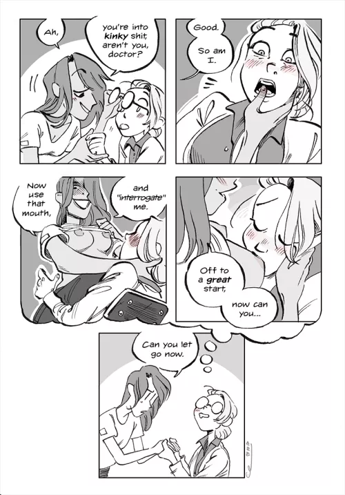 [Gogetaroomie] (D.C.) Poison Ivy teases Harley Quinn by villianrules