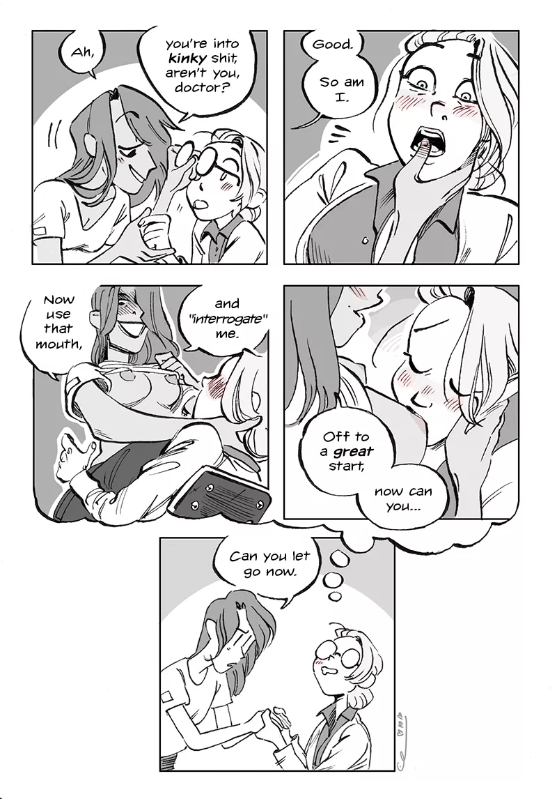 [Gogetaroomie] (D.C.) Poison Ivy teases Harley Quinn posted by villianrules