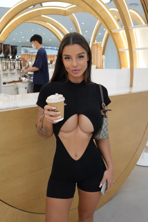 good suit for a coffee walk by LovelyAnnaLina