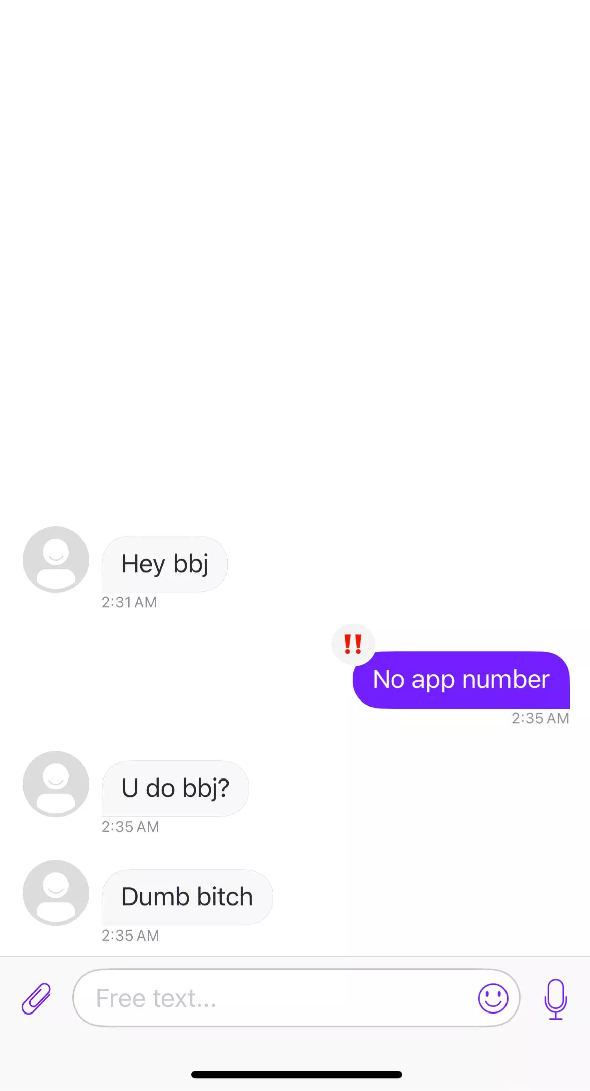 Lmfaoo it’s always the app numbers that are unhinged  posted by Top-Program-1709