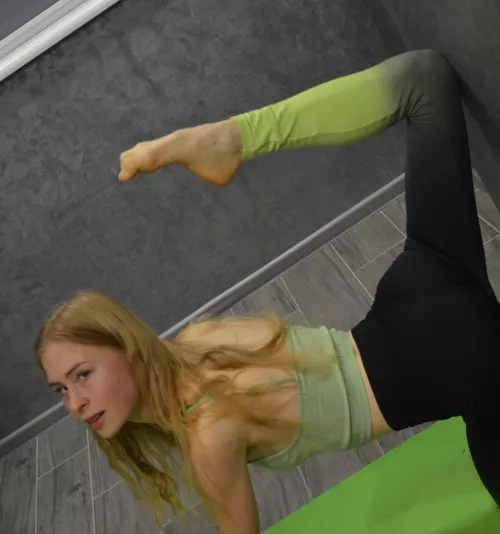 My new leggings are the most perfect for sports activities by LondonCatt