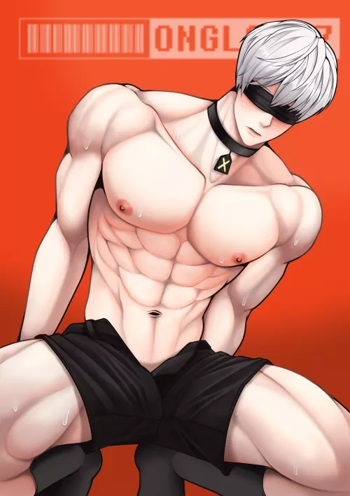 Nier: 9s! I want to see his dick after he takes off his pants!(by: @Lailail28352200) by Potential_Letter_319