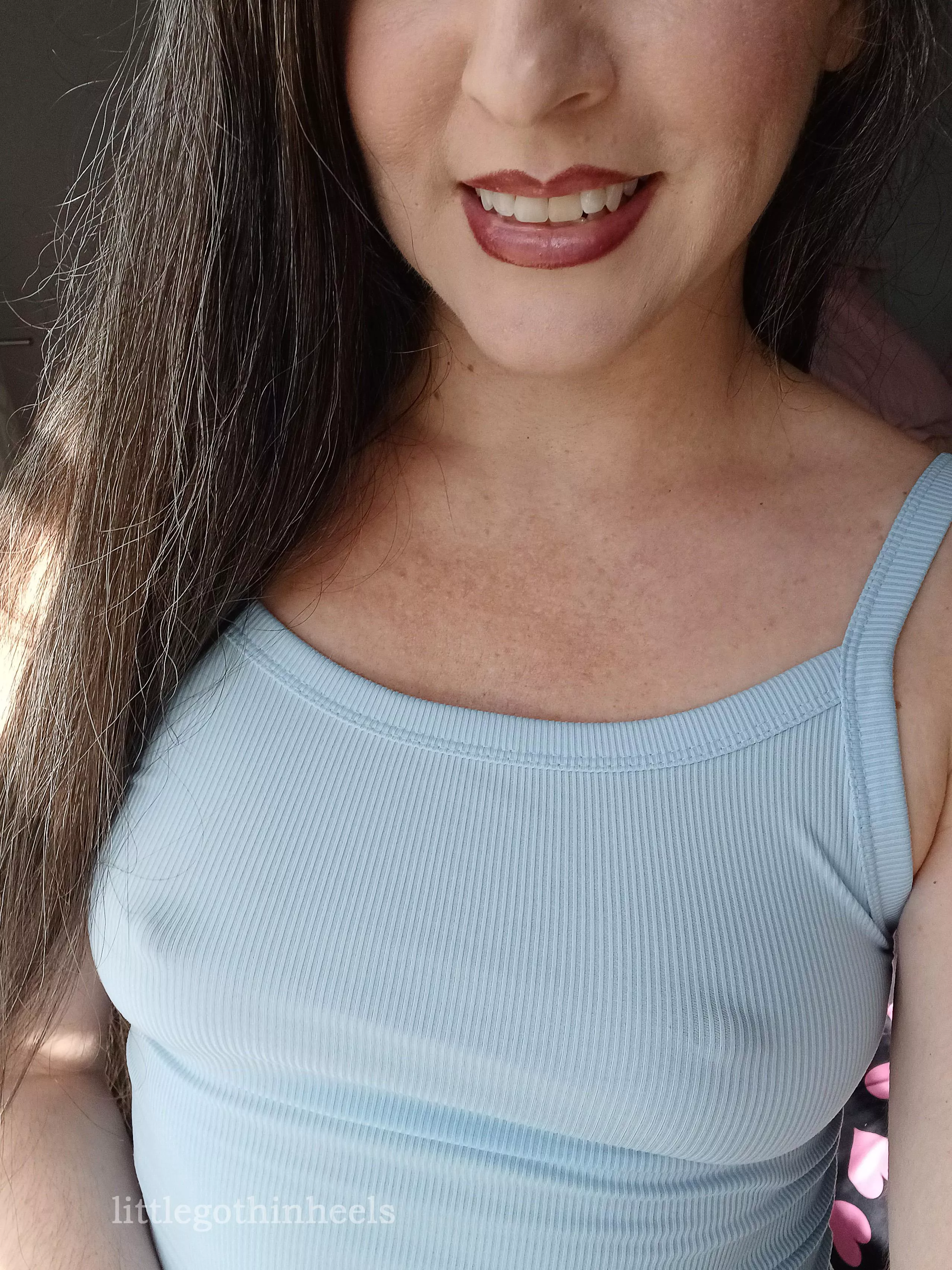 nothing under on this chilly Monday morning  posted by littlegothinheels