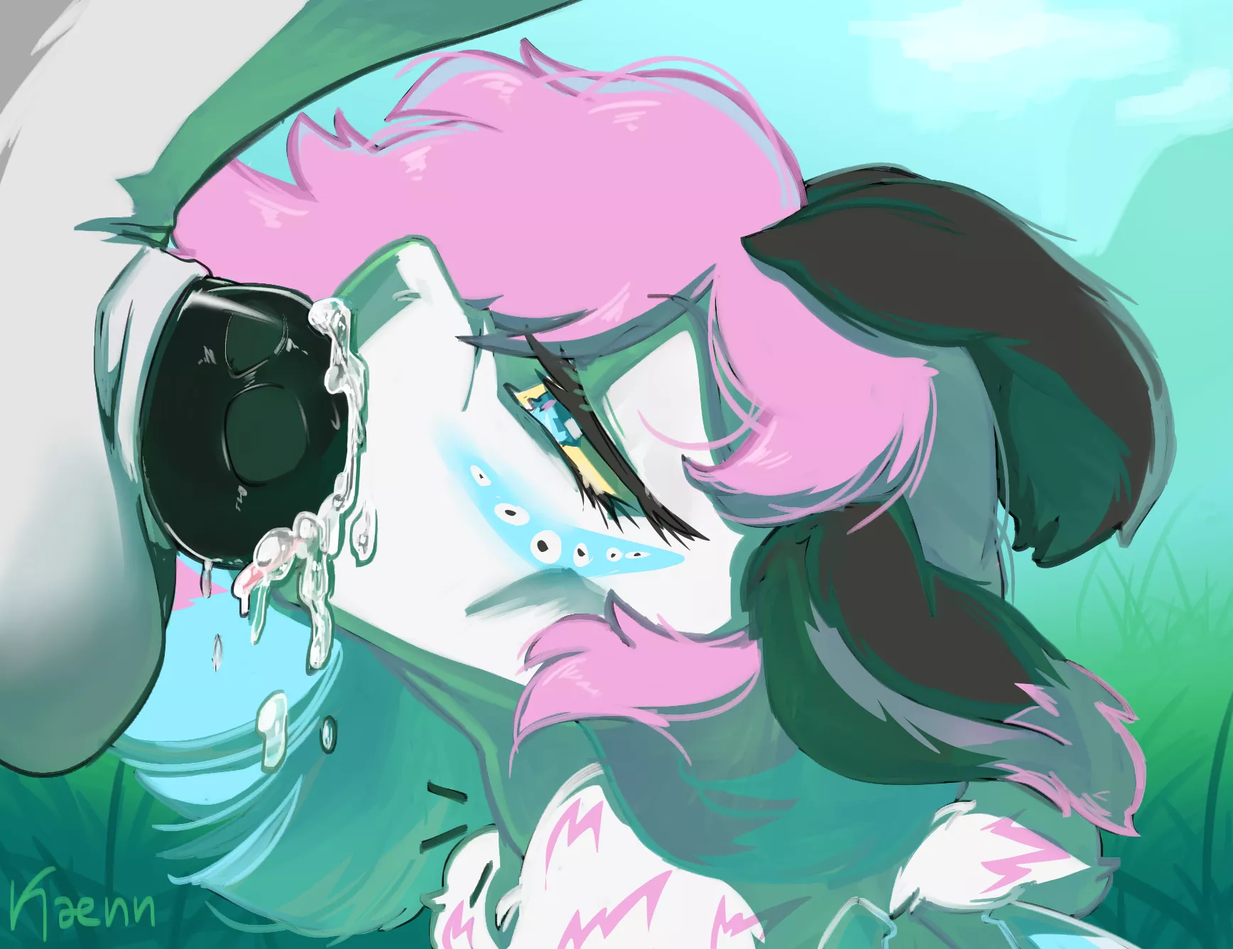 Omg hiii bestie- pop (Artist Kaenn) posted by Mrdeathray607