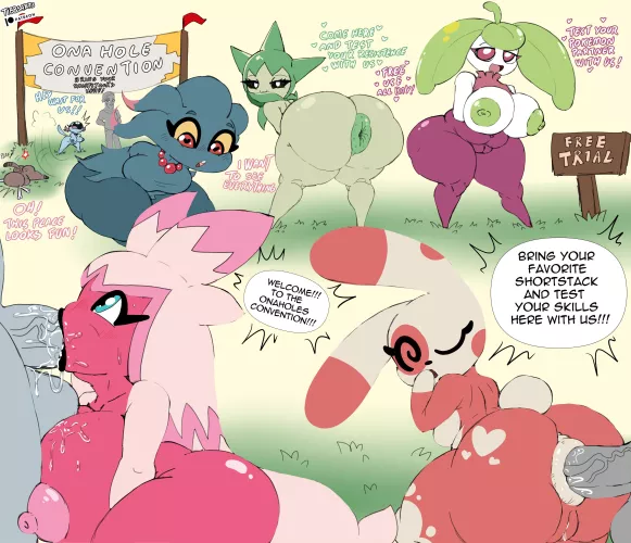 Pokemon Ona hole convention! (tibbs)  by PokeGirlChriz