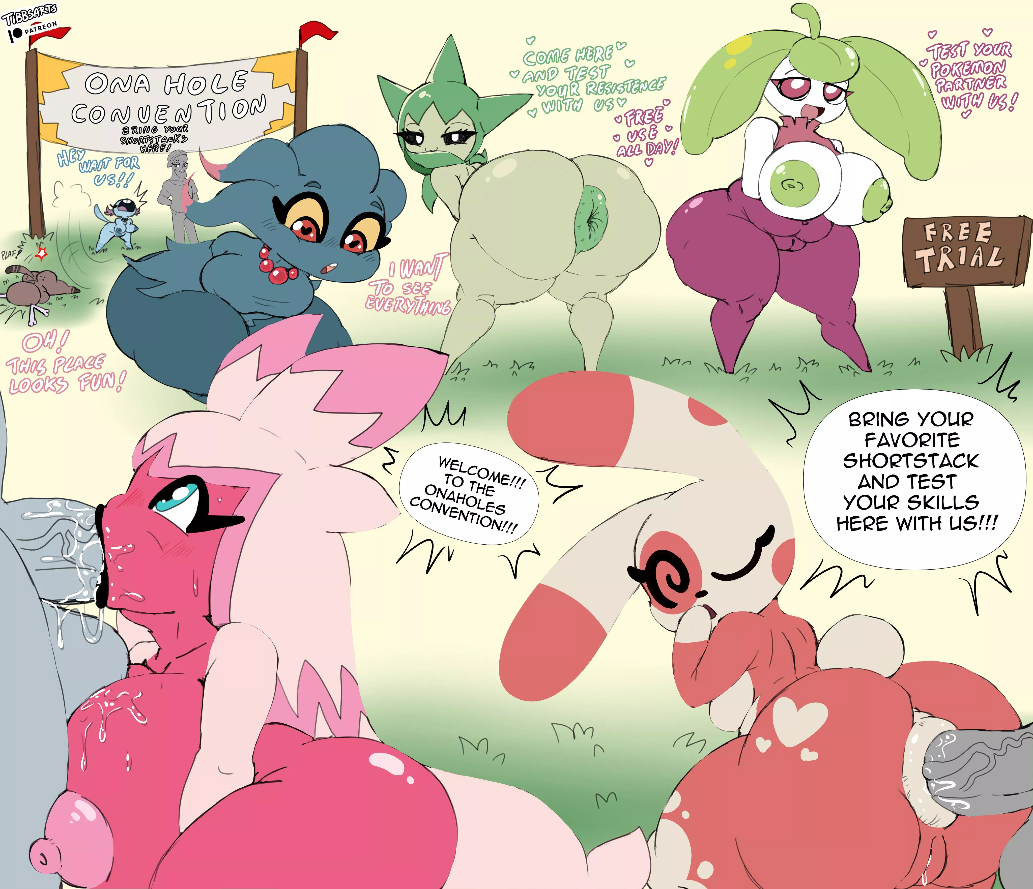 Pokemon Ona hole convention! (tibbs)  posted by PokeGirlChriz