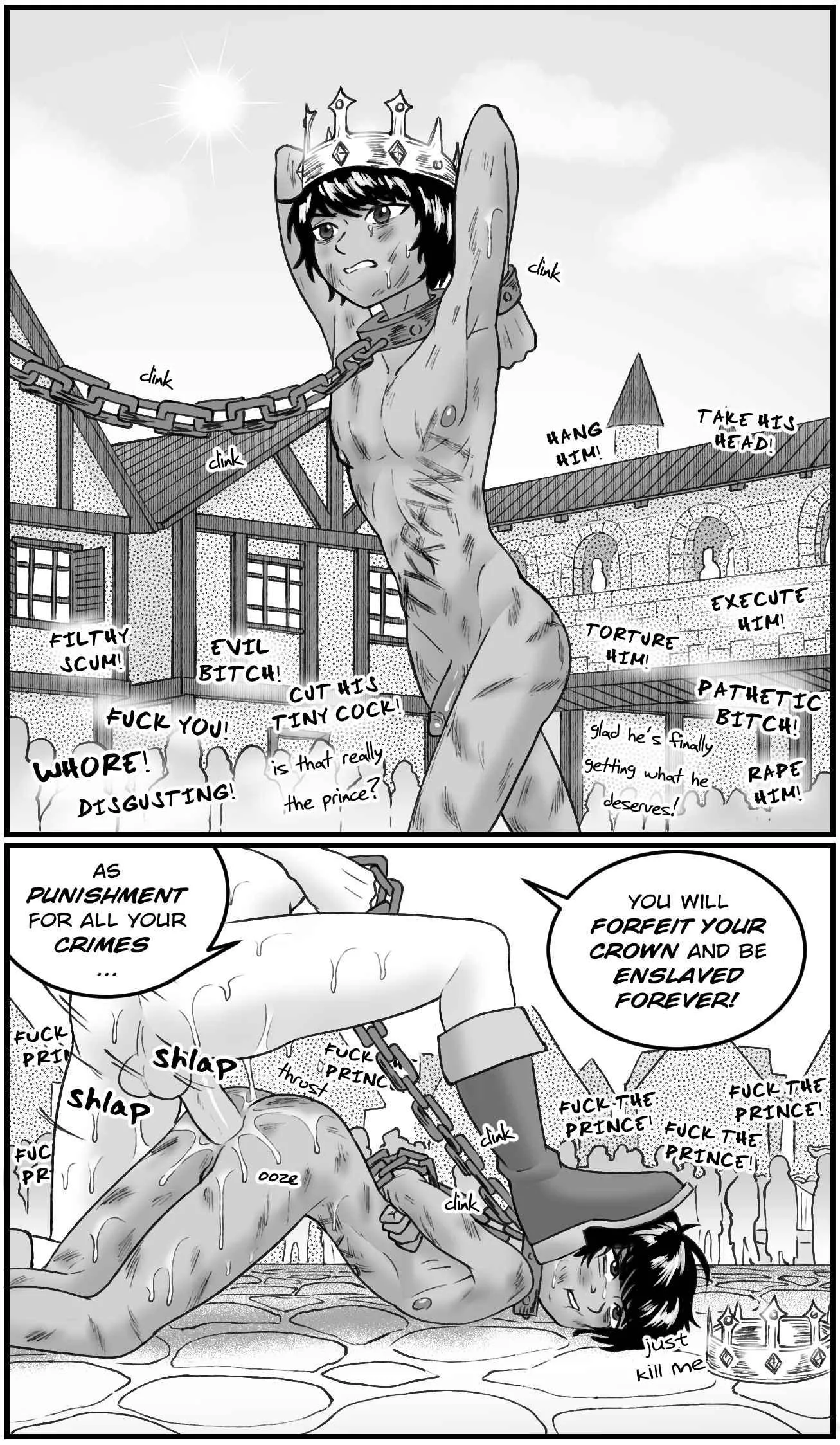 Prince Abdi defeated and humiliated (Zincubis) posted by tortureslvt