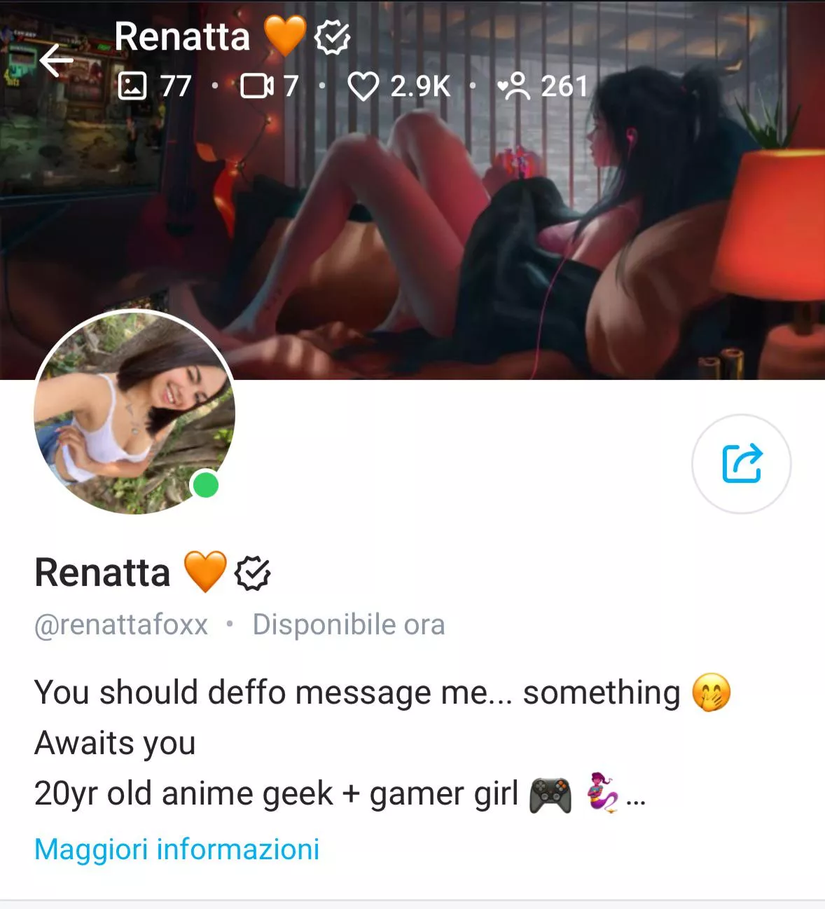 Renattafoxx posted by ErNikolaio