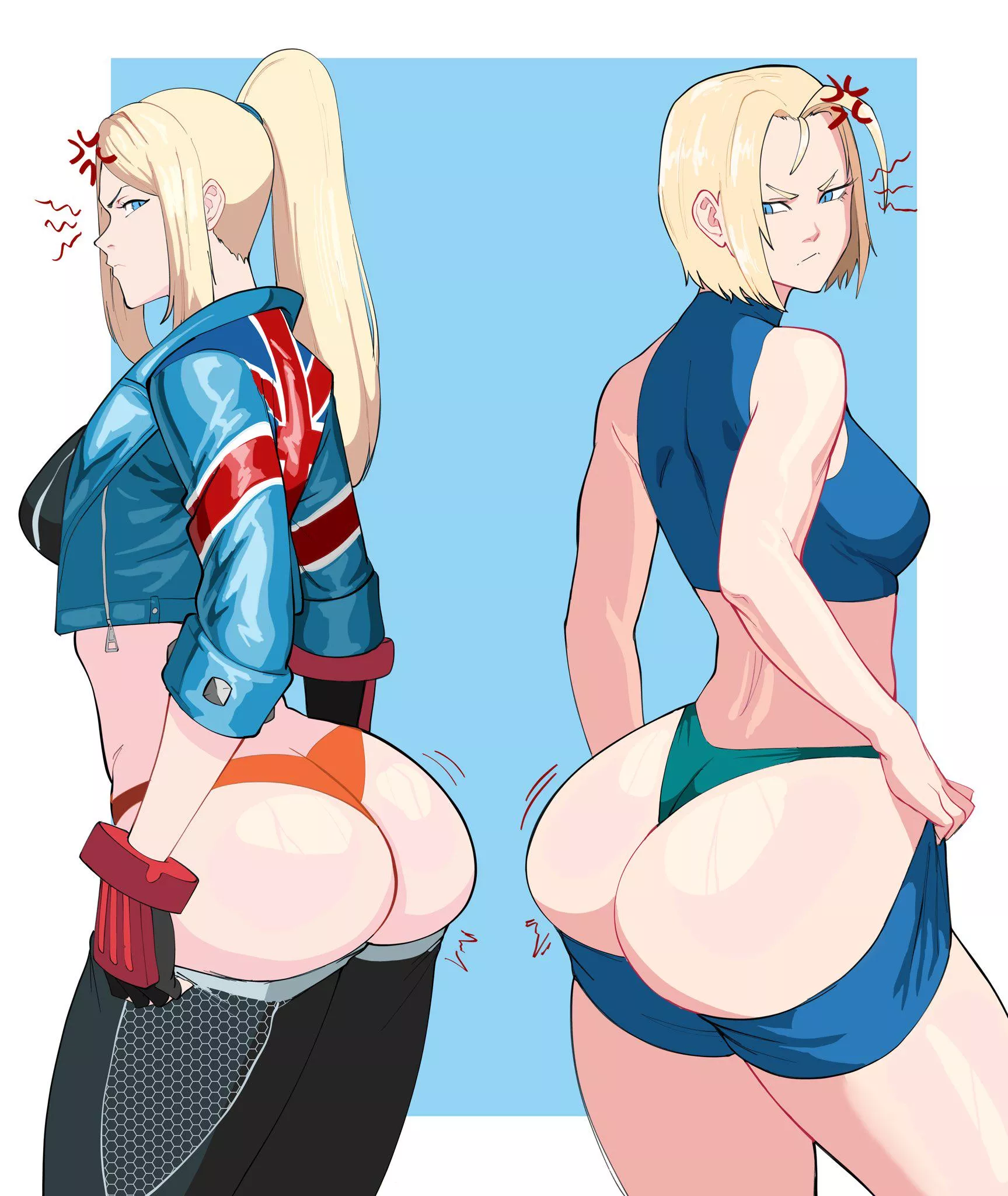 Samus and Cammy (Octavius DP) posted by KrazyK1989