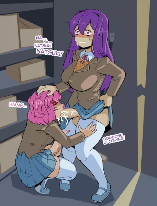 She isn’t the only one who’s cumming [Art by Box_Chan]  by Ok_Marketing_3143
