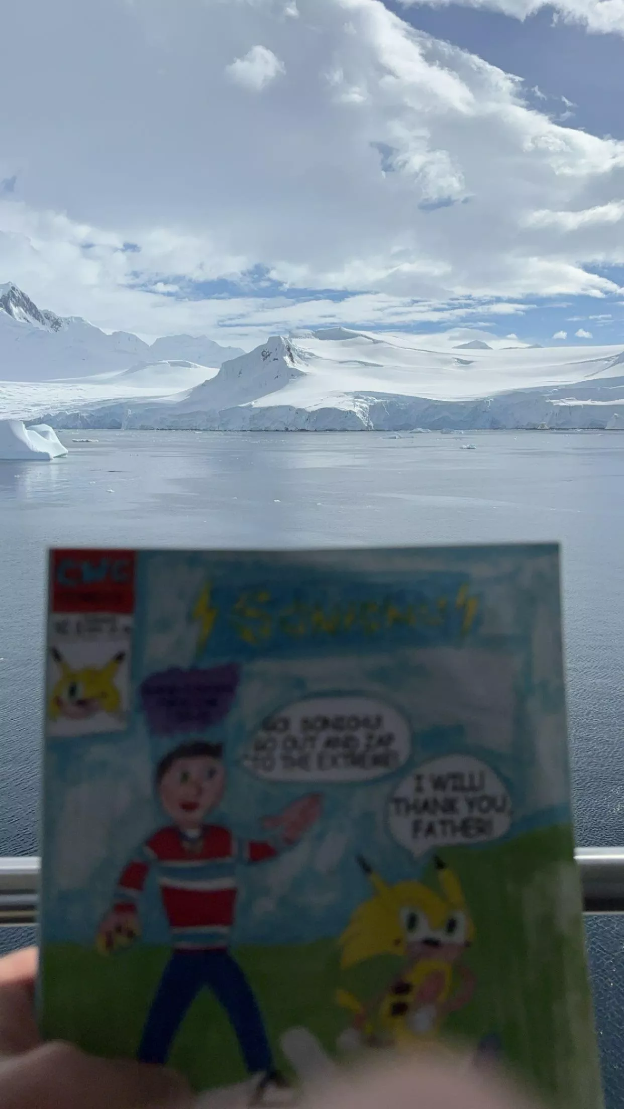 Sonichu in Antarctica  posted by First_Statistician38