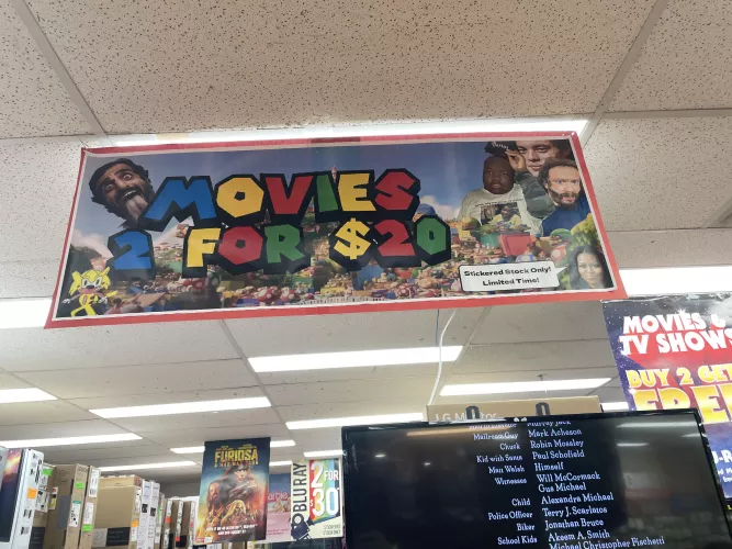 Sonichu spotted on a sign in a JB Hi-Fi store in Sydney, Australia by ssbu9876