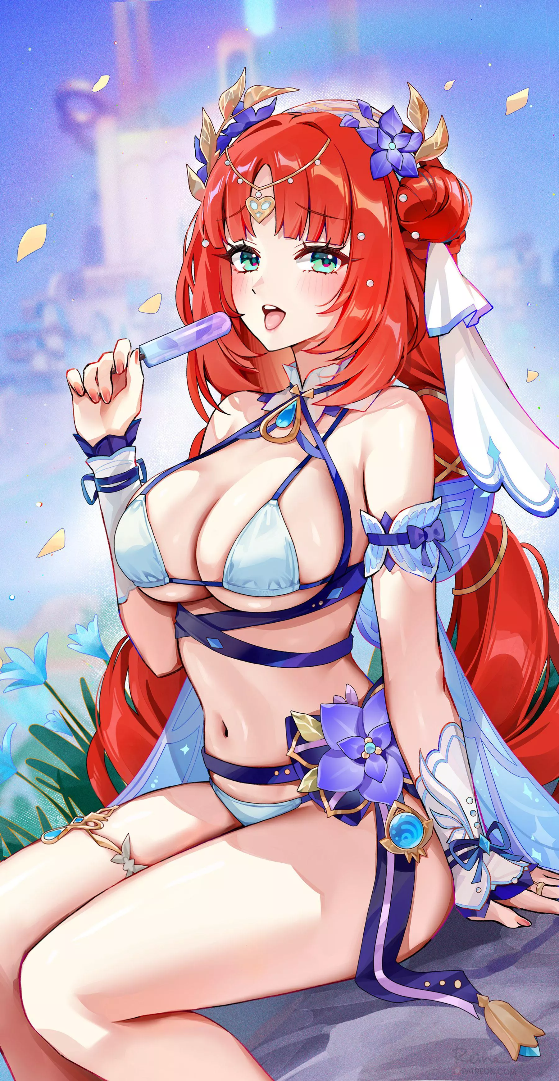 Swimsuit Nilou [Genshin Impact] posted by Silent_Steak_9540