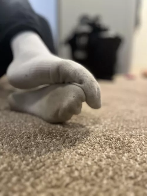 They used to be white!  by TiannasSocks