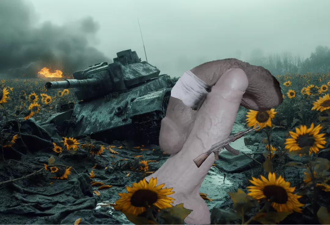 Two soldiers on a battlefield posted by DoesntItSomething