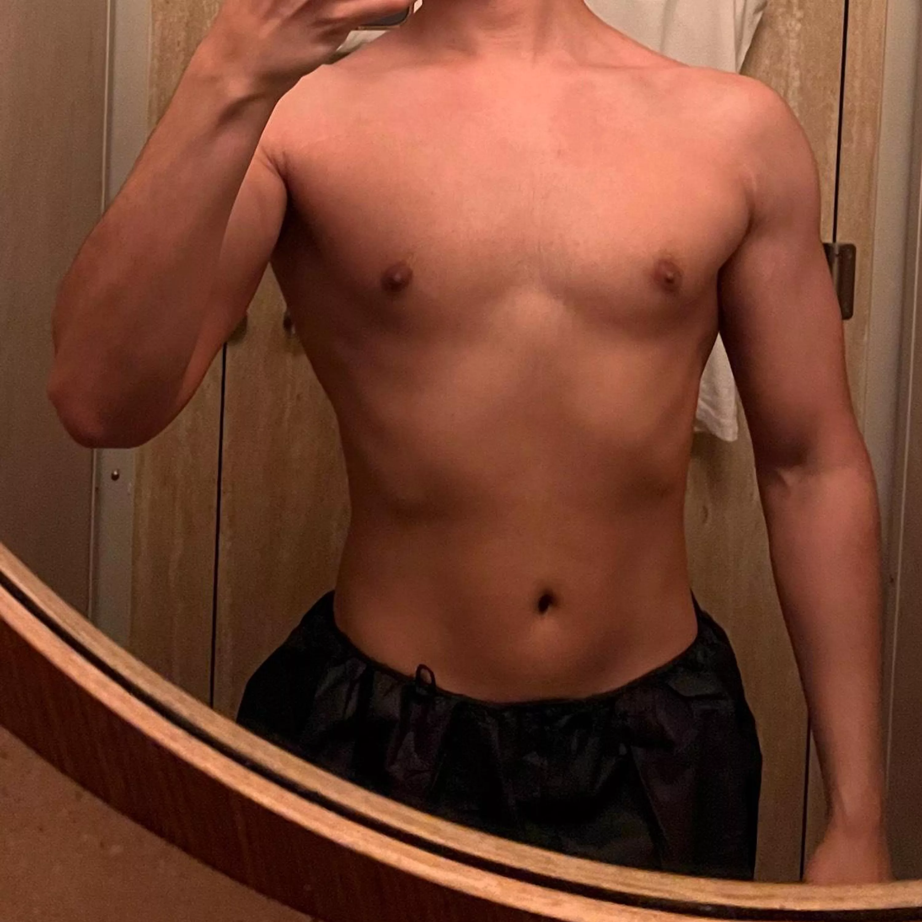 Would you suck and lick my nipples?
 posted by Miserable_Alfalfa237