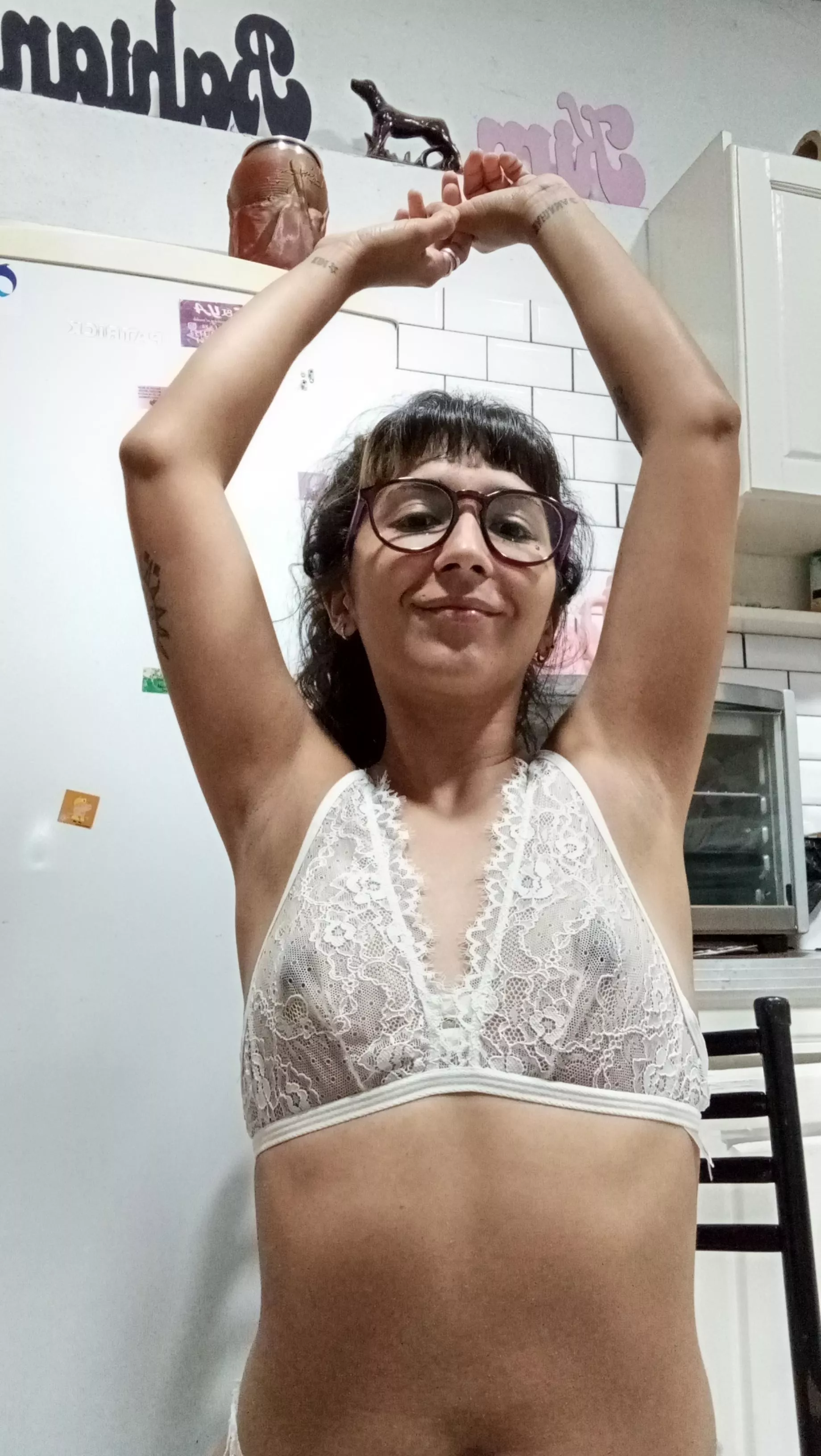 Your tongue running through my armpits, feeling every pore as you lick them. Yes or no posted by MaiaLove2