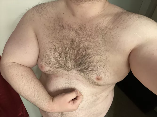 I think my arm and chest workouts are paying off! by AnonGamerRedditor