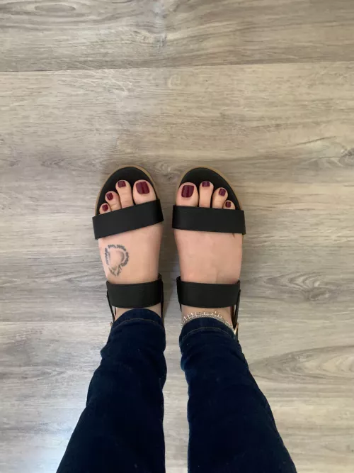 I wore these so much in the British summer last year that I ended up with tan lines!!! by catesprettysoles