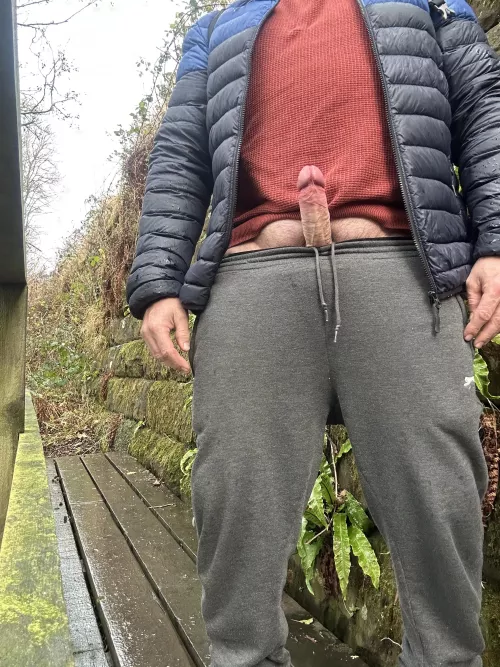 Walking in the rain  by -b0re