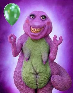 barney with nipples  by No-Coach-2144
