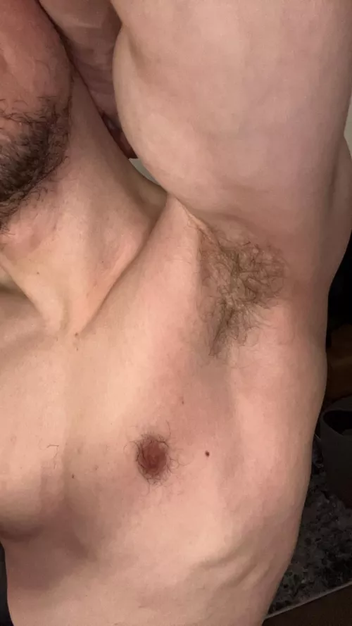 Finally got to take my shirt off after a long day 🥵  by funnybutt69