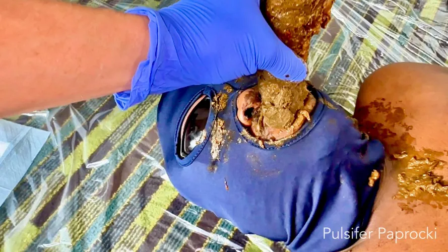 Hand feeding my toilet slave a brick of shit by Pulsifer_Paprocki