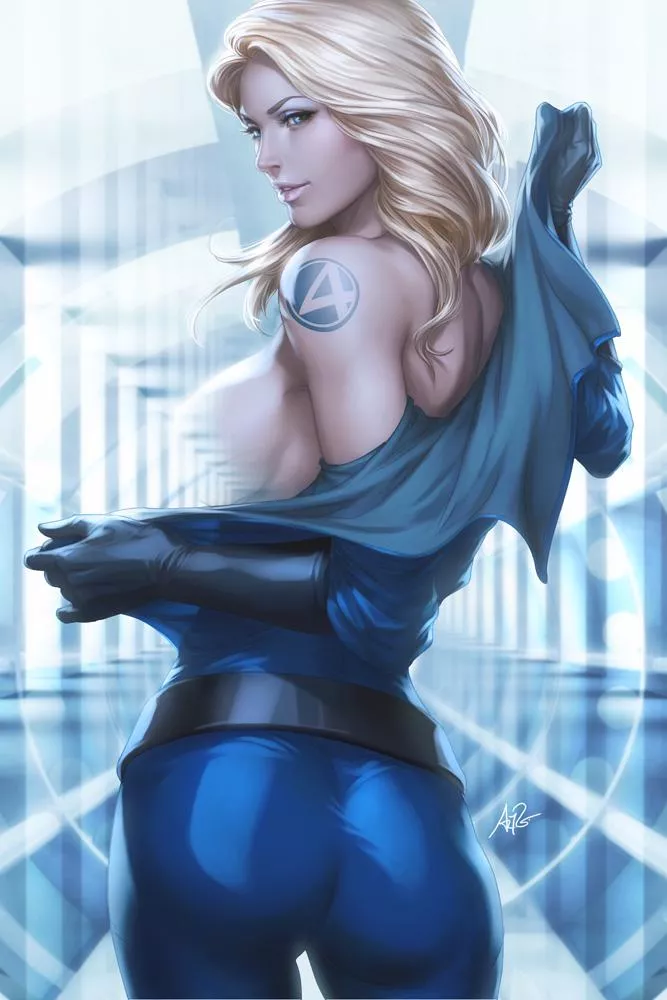 Invisible Woman by Artgerm  posted by Safe_Wrangler_858