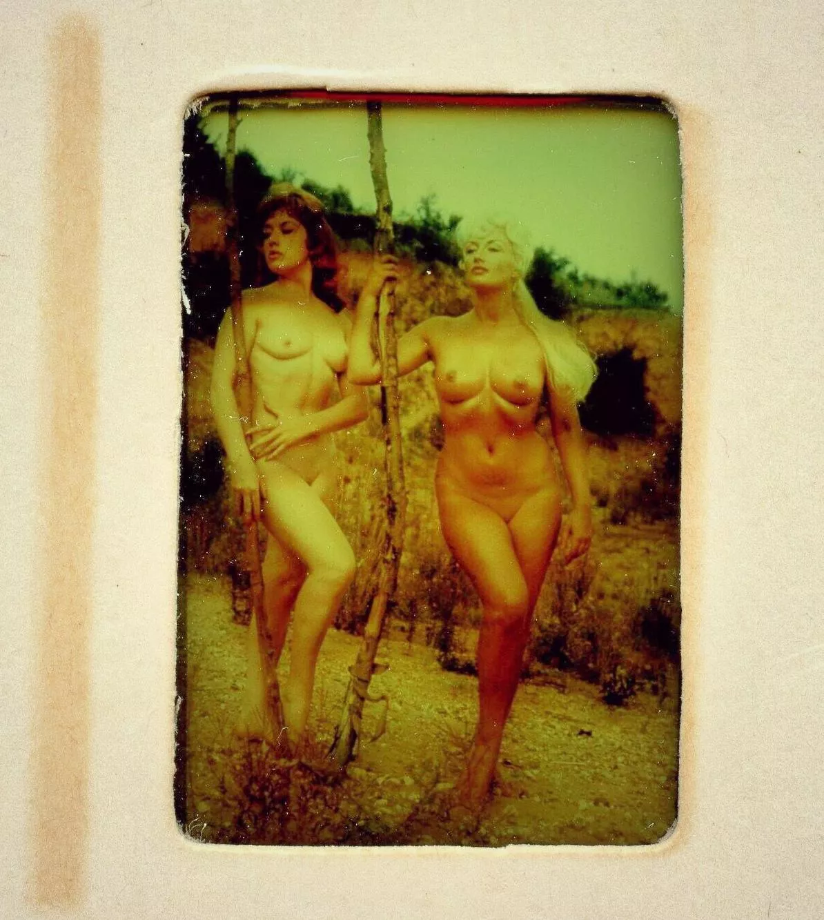 Jean Spaul & Pamela Green - color slide  posted by ItsMojitoTime