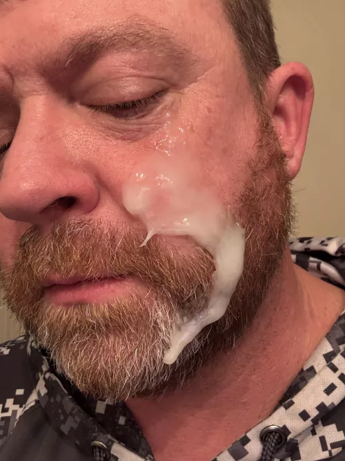 Love a good facial from my black lover by pkrbadboy01