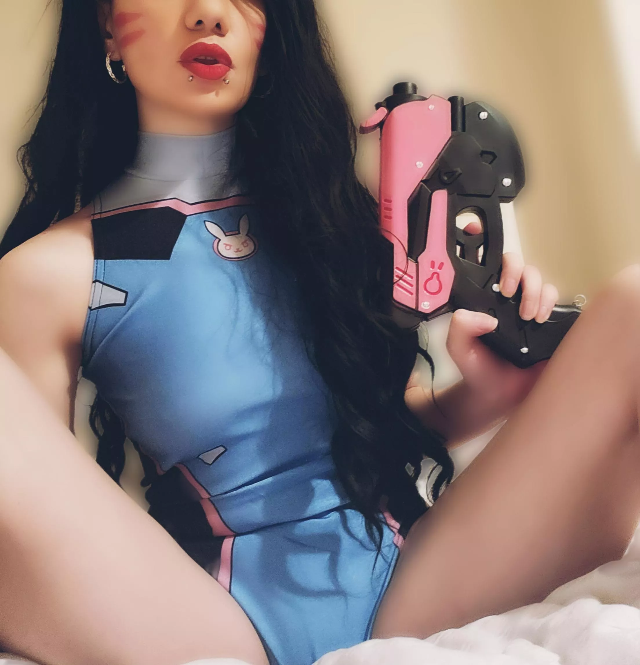 Overwatch DVA by me (Rosabellabear)  posted by Rosabellabear