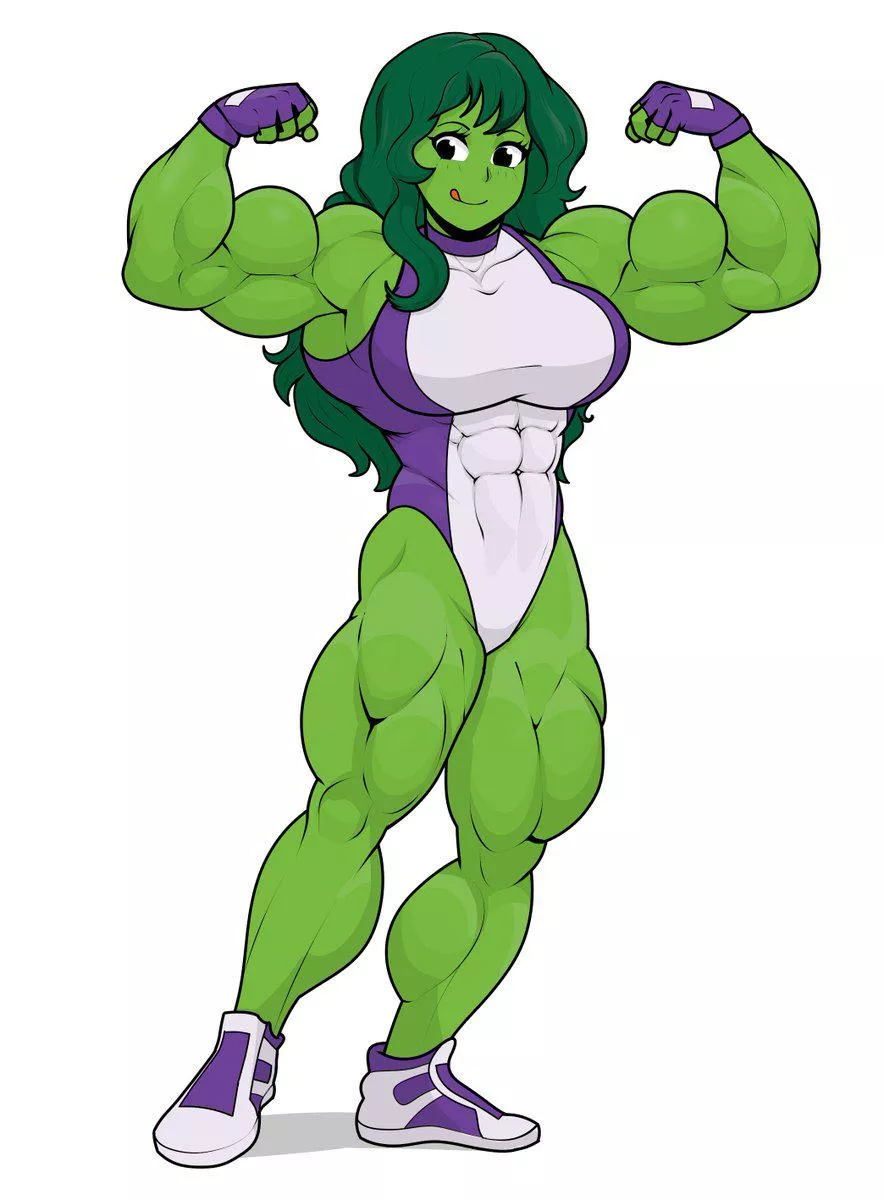 She Hulk [@matchstick_] posted by TheTMoneyMan