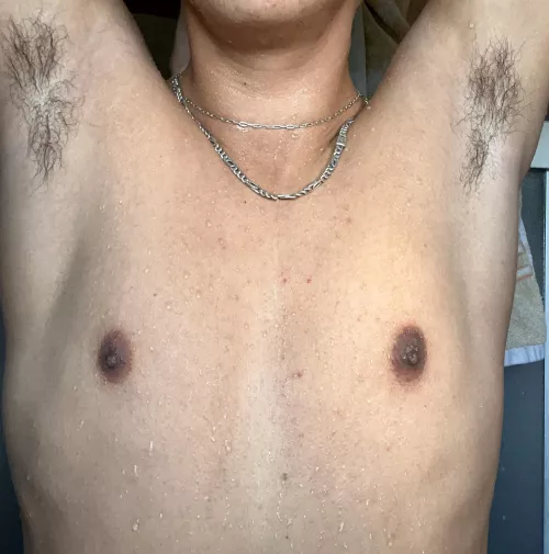 Wet pits 💦 by FakeEquation098