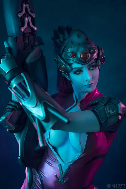 Widowmaker (Overwatch) by Mikomi Hokina  by gabanviii