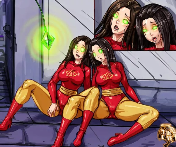 Angel superheroines got hypnotized (7th-Heaven) by FunYogurtcloset4594