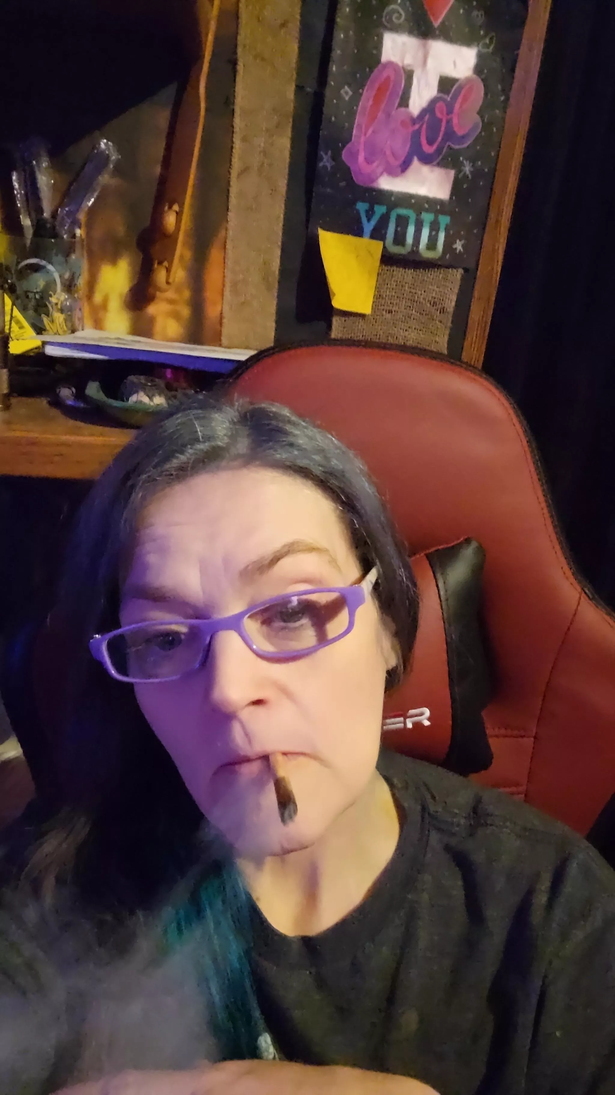 Got my new chair in.  posted by NastyLittleNyxie