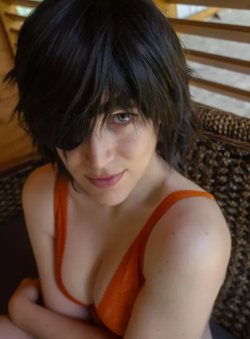 Himeno's teasing look (by Milashiroki) by Milashiroki-cos