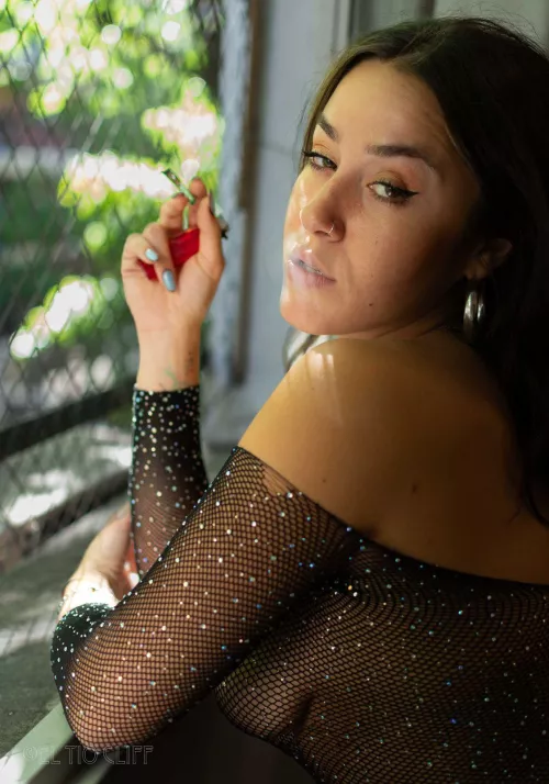 Hope u won't mind if i'll be smoking while the ride  by hijadevenus2001