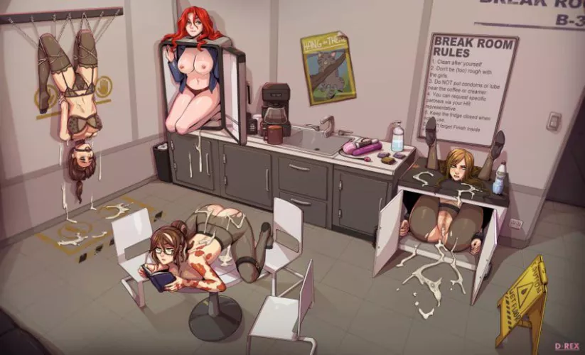 The break room by Psweli